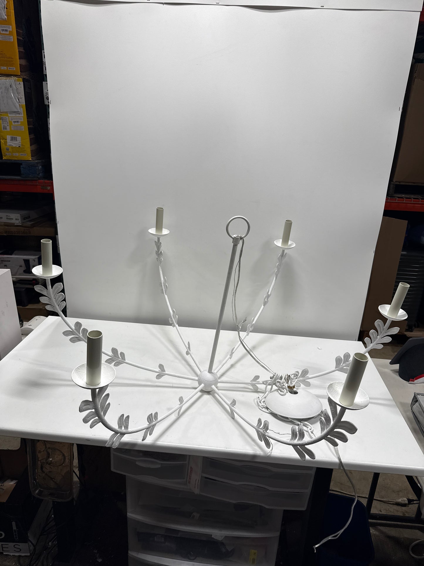 Troy Lighting Florian 40 Inch Chandelier Florian - F4440-GSW - Whimsical