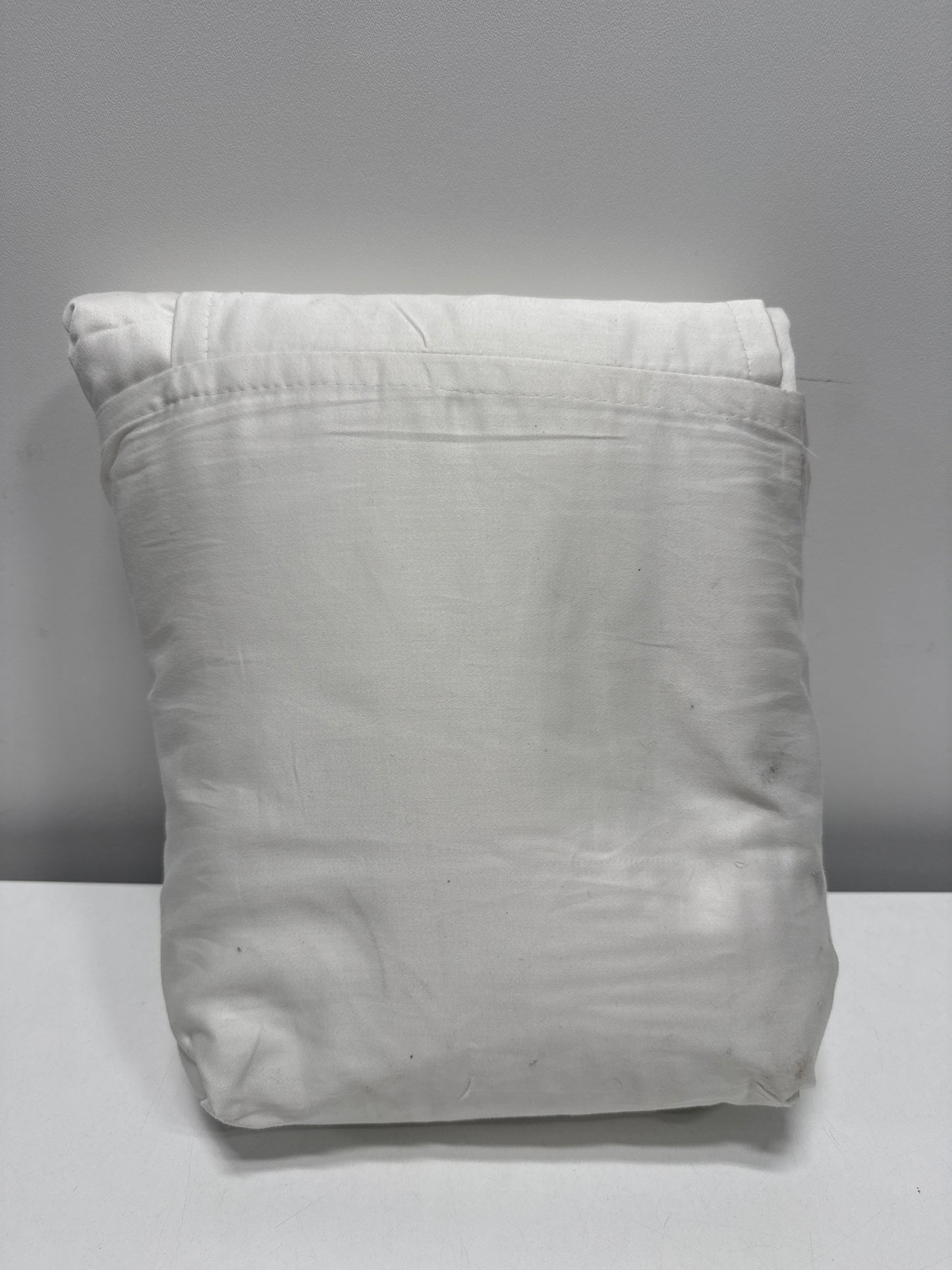 Queen Solid Performance 400 Thread Count Sheet Set Sour Cream - Threshold™: Cotton Sateen, Wrinkle-Resistant, OEKO-TEX Certified