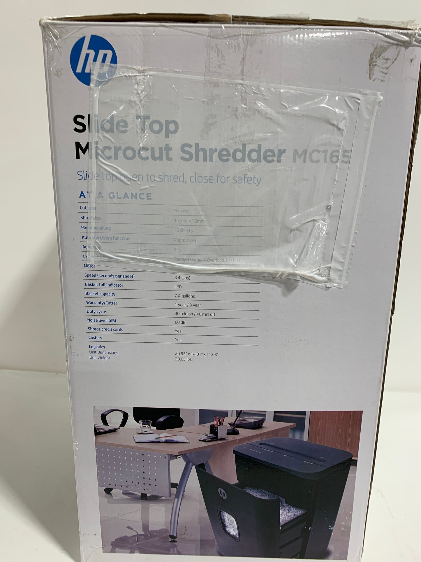 HP MC165 Microcut 16 sheet Shredder