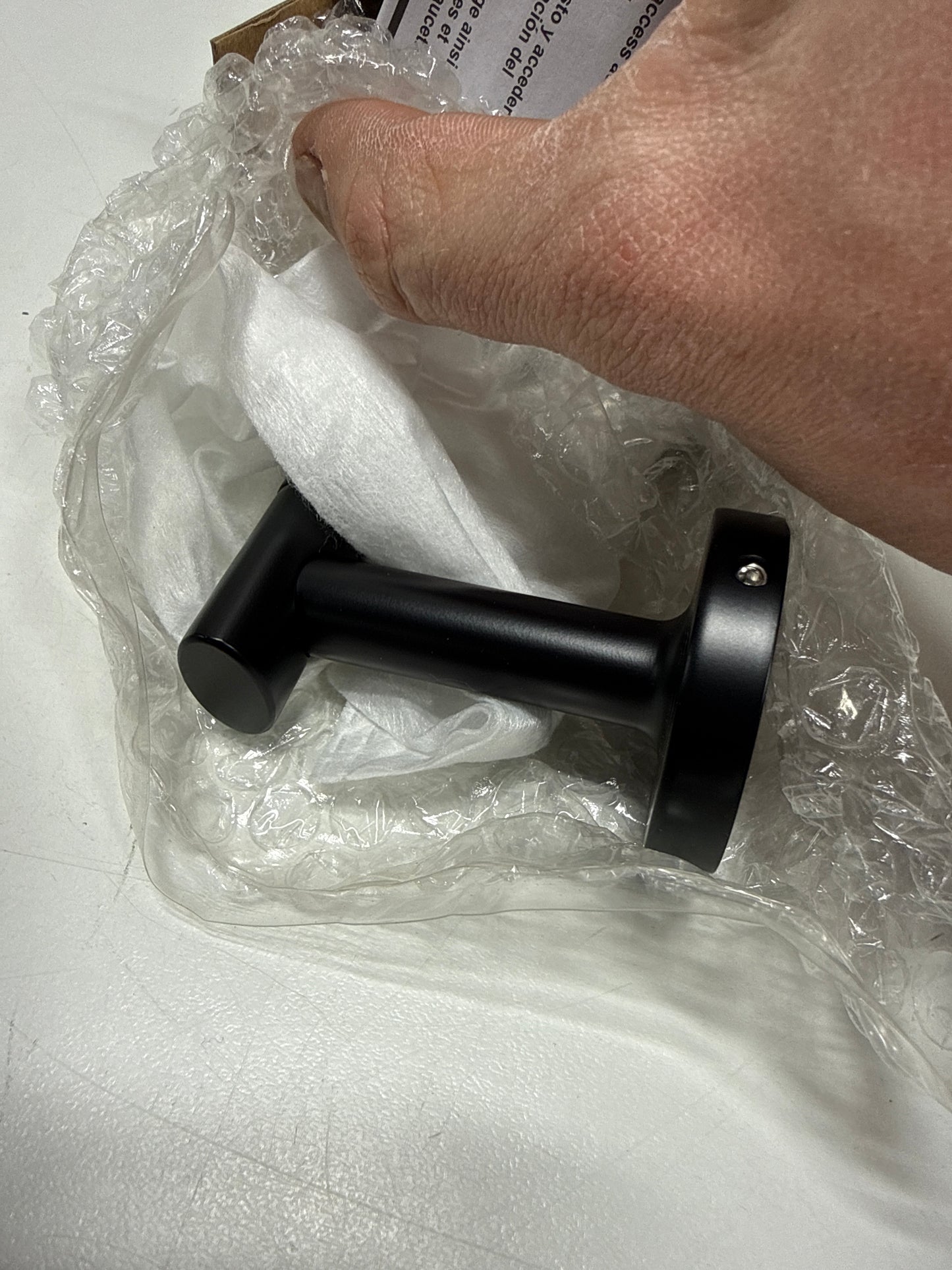 Delta 74208 Altado 8" Towel Bar Matte Black