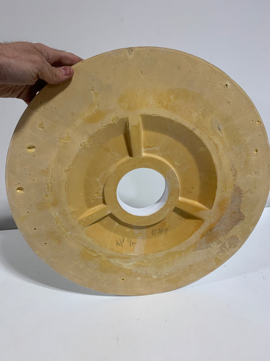 Ekena Millwork CM18WA Warsaw Ceiling Medallion, 18"OD x 3 1/2"ID x 1 3/8"P, Factory Primed