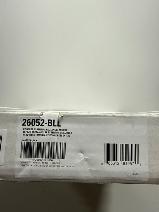 Kohler K-26052-BLL 22 X 34 in. Essential Rectangle Decorative Mirror