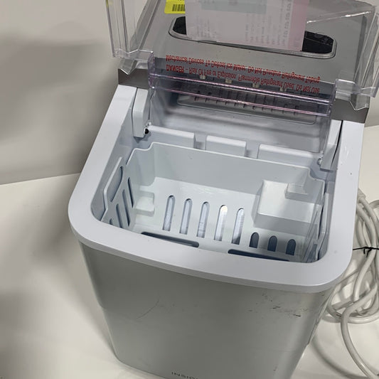 Insignia - 26 libras. Máquina de hielo portátil con apagado automático multicolor