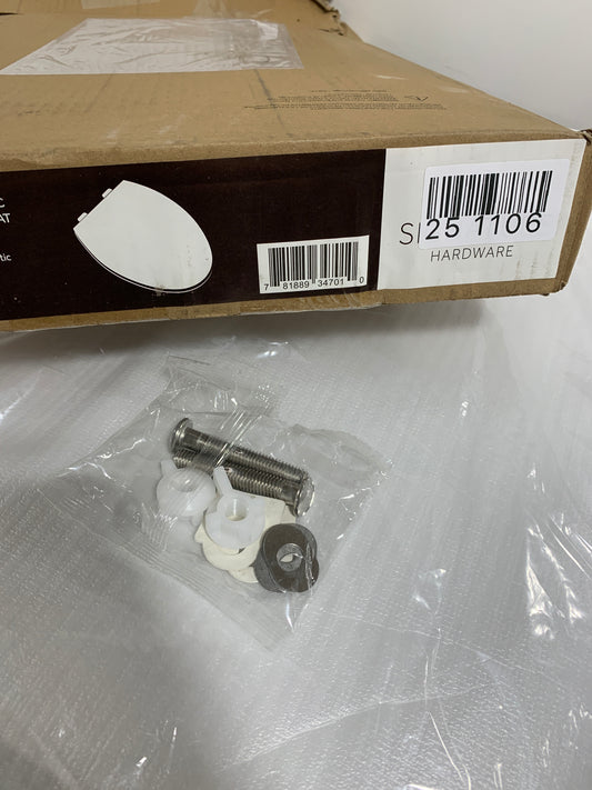 Signature Hardware SHTSEC2000WH Elongated Closed Front Toilet Seat White