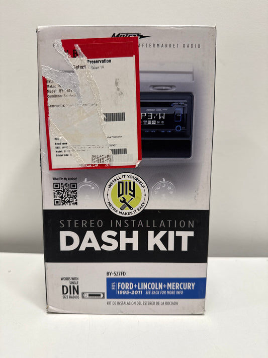 Metra - Dash Kit for Select 1995-2011 Ford and Mazda Vehicles - Black
