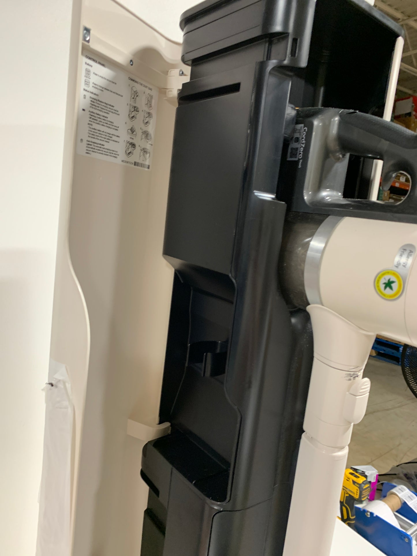 For Parts LG - CordZero All-in-One Wet/Dry Cordless Stick Vacuum with Power Mop - Sand Beige