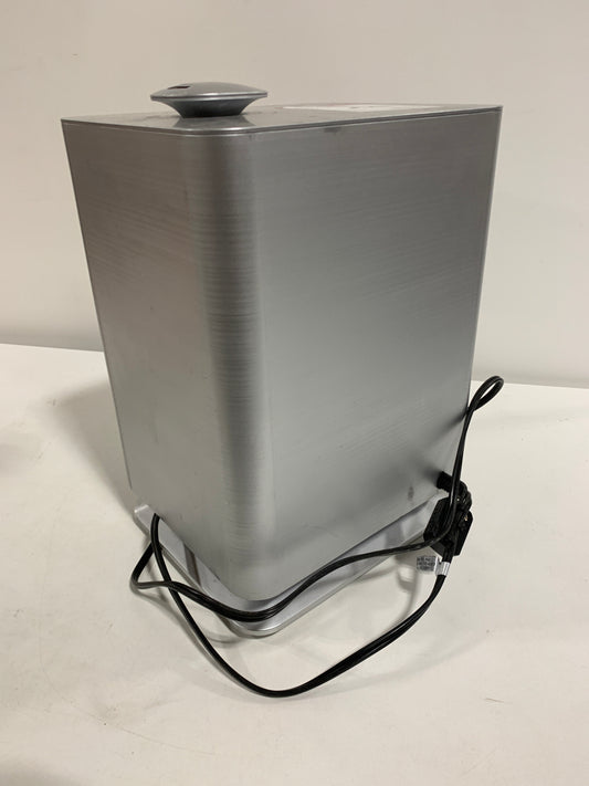 Used Crane Top-Fill Premium Ultrasonic Cool Mist Humidifier, 13"H X 9-1/4"W X 8"D, Metallic