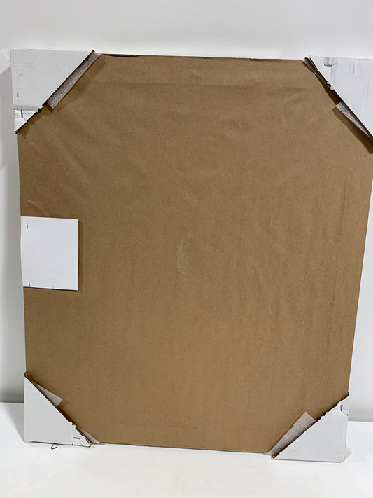 Purple Flowers 23.5-Inch X 27.5-Inch Framed Print Wall Art