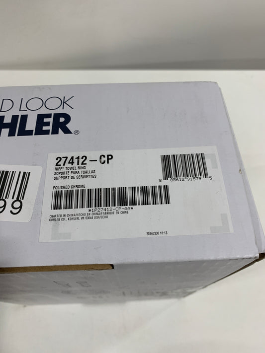 KOHLER K-27412 Riff Towel Ring