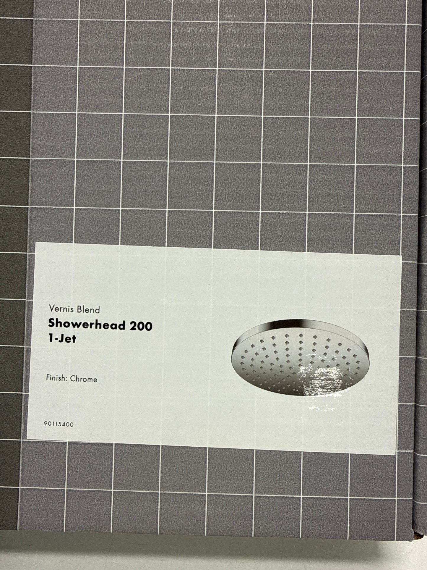 Hansgrohe 26277 Vernis Blend 1.75 GPM Single Function Shower Head Chrome