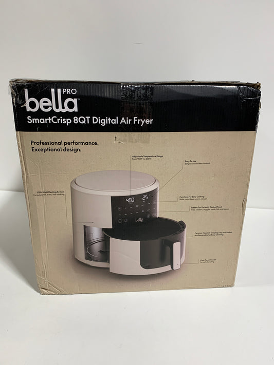 Bella PRO - SmartCrisp 8-qt. Touchscreen Air Fryer - Oatmilk