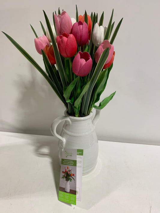 Faux 23” Tulip Arrangement