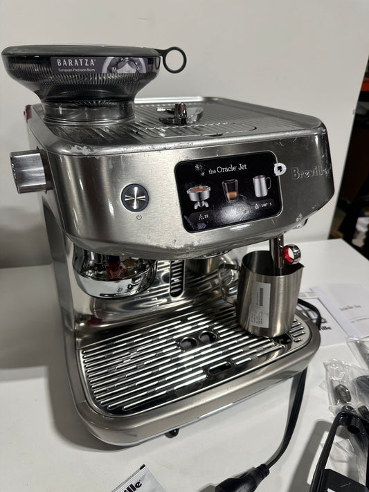 Scratch & Dent Breville Oracle Jet Espresso Machine with Frother & Coffee Grinder