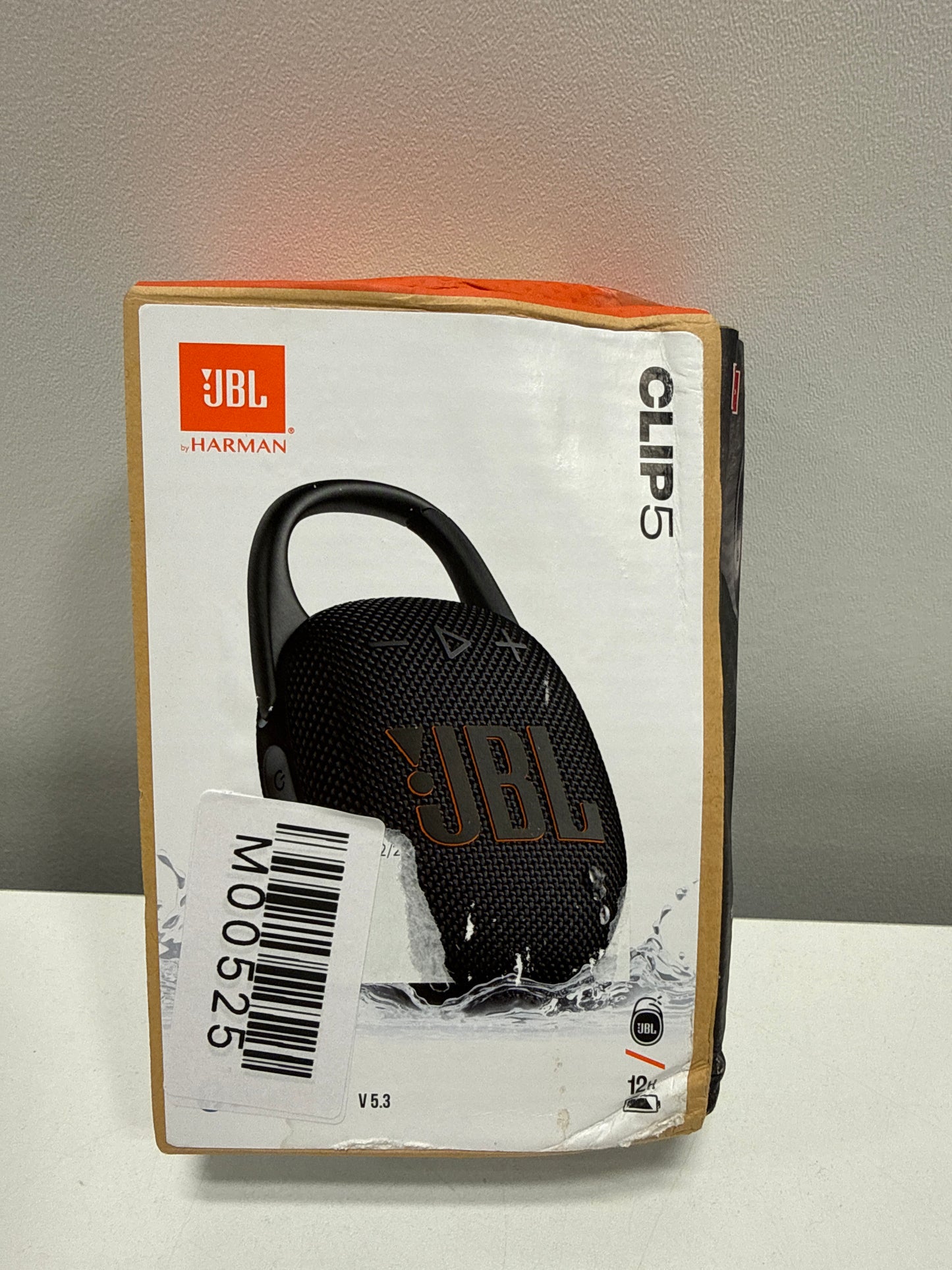 JBL - Clip 5 Portable Bluetooth Speaker - Black