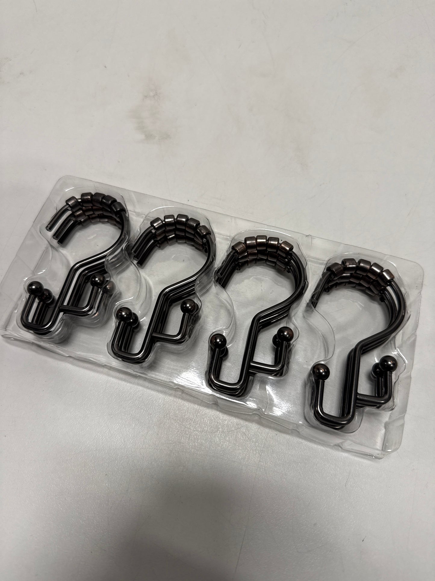 Utopia Alley Double Roller Shower Hook Oil Rubbed Bronze