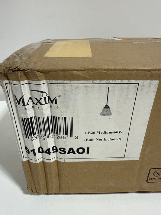 Maxim Lighting Symphony 7 Inch Mini Pendant Symphony - 91049SAOI - Traditional