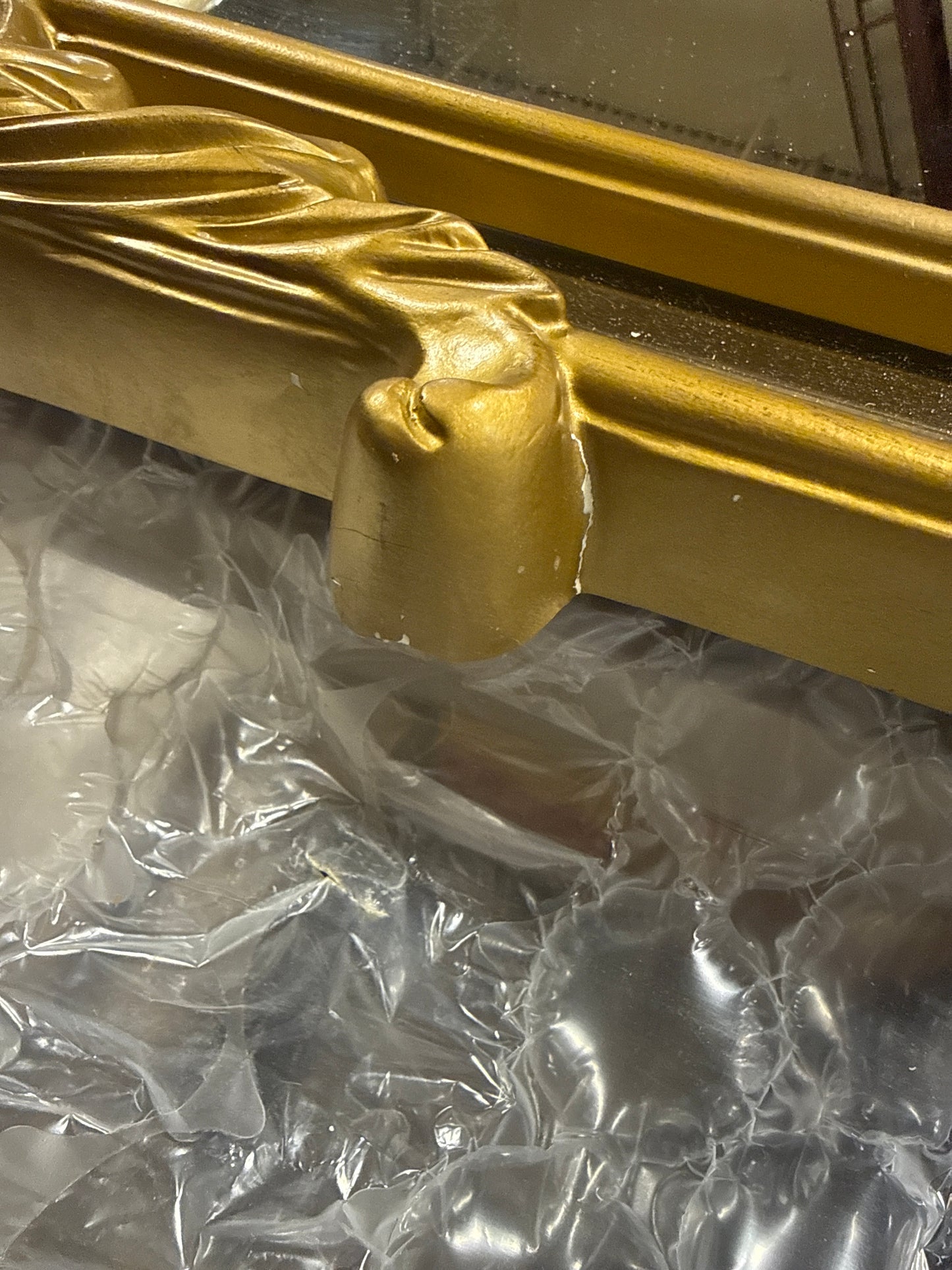 Paint Chip Elegant Lighting MR-3342 Antique Mirror, Clear