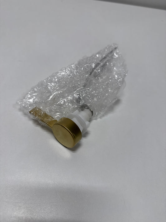 Kohler Veil Left-Hand Trip Lever in Vibrant Brushed Moderne Brass