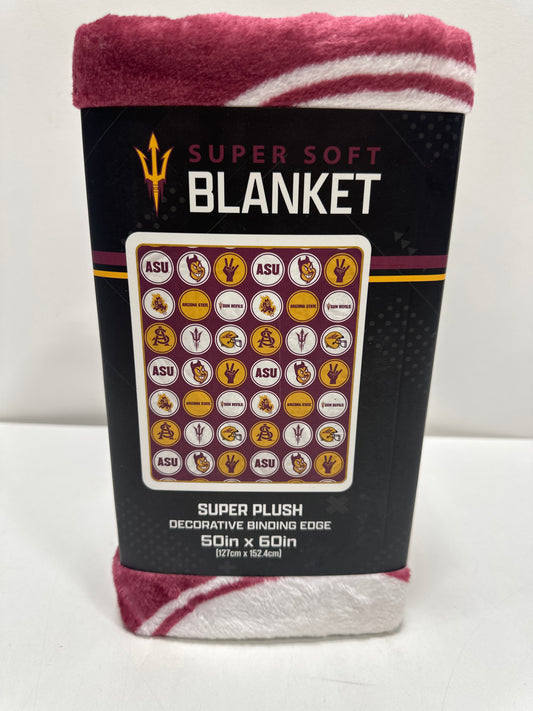NCAA Arizona State Sun Devils 50"x60" Holiday Blanket