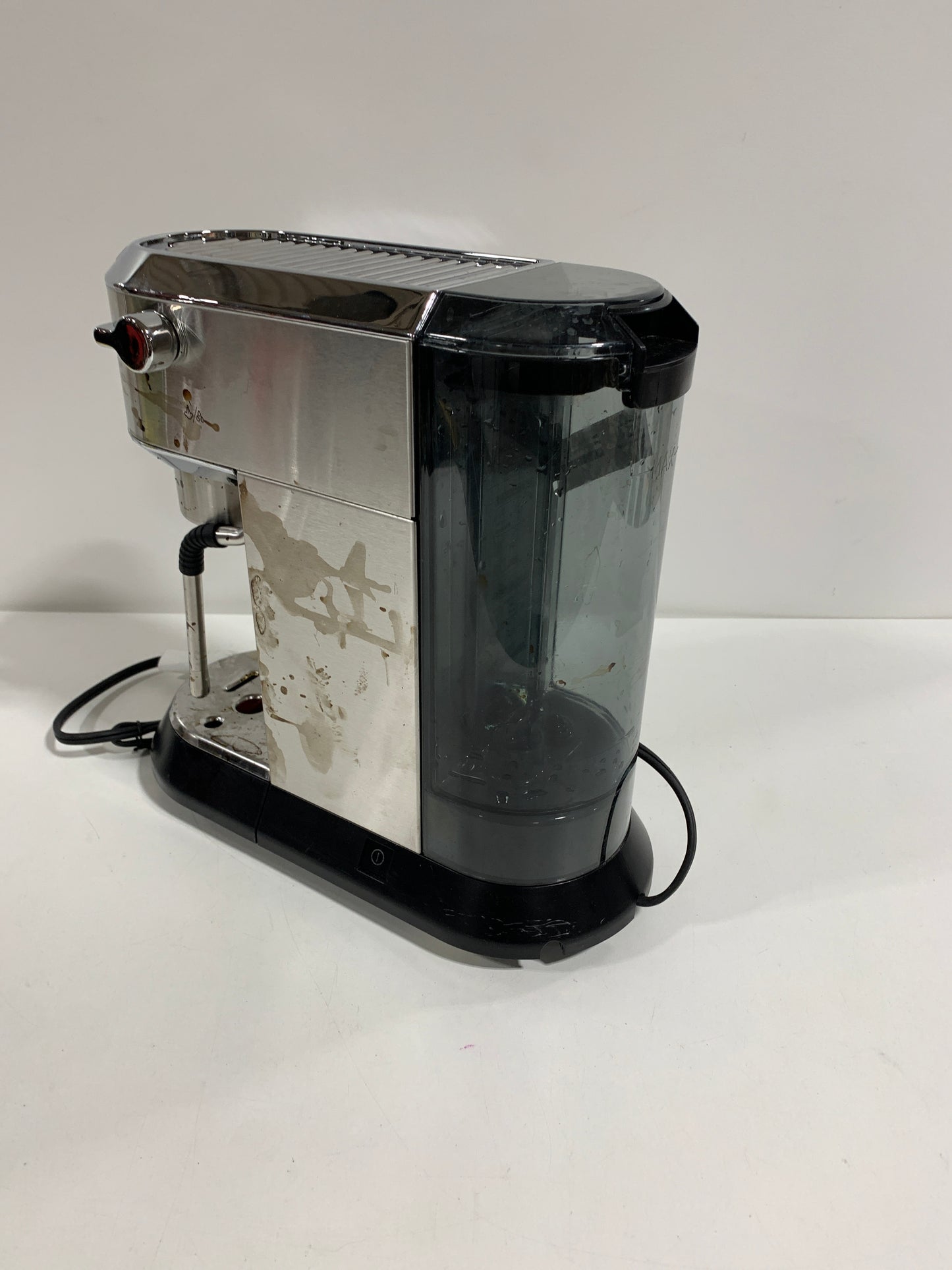 Used Missing Parts De'Longhi Dedica Arte EC885.M - Coffee Machine with Milk Frother - 15 Bar