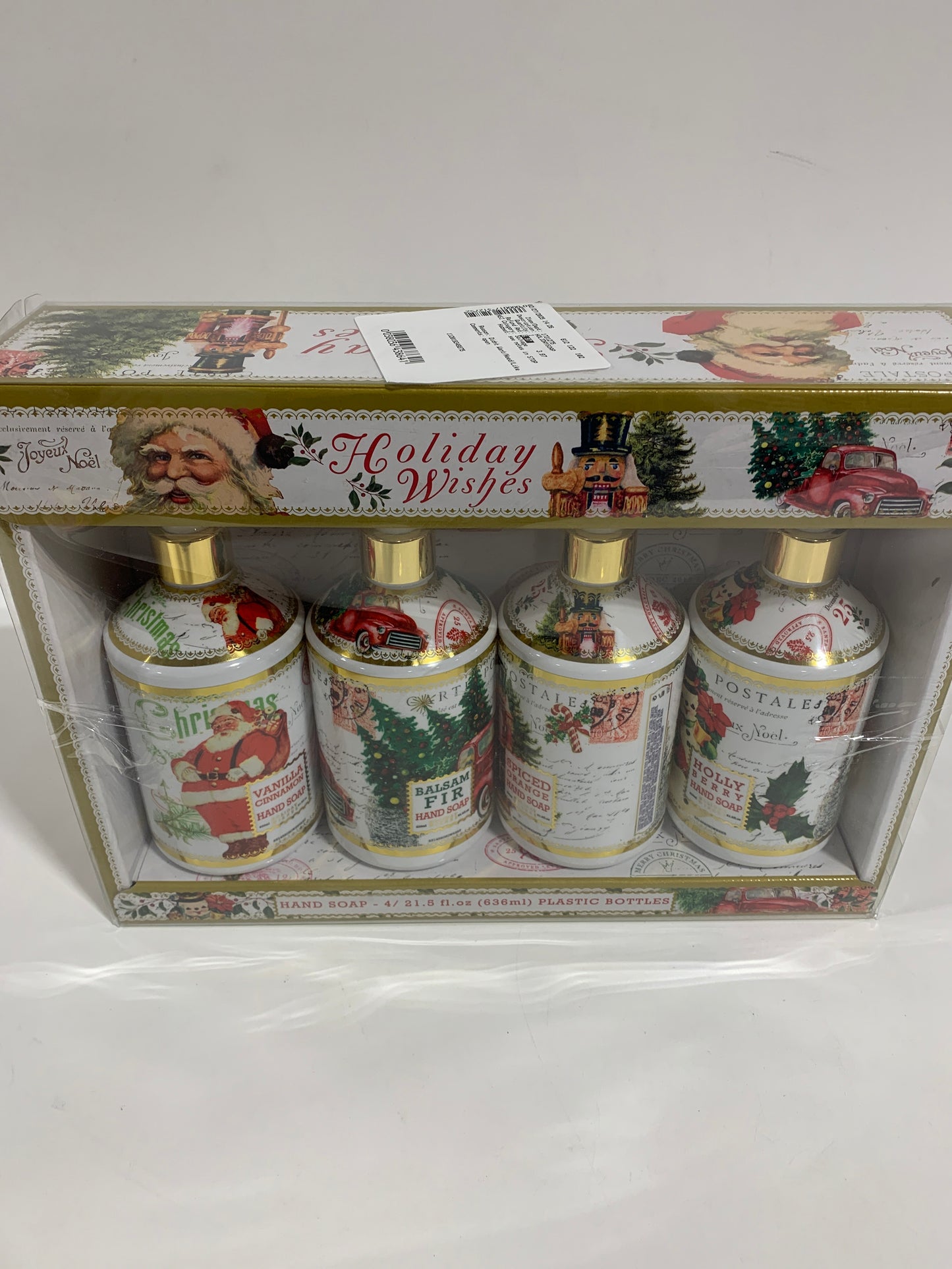 Home & Body Holiday Wish Hand Soup 21.5 Fluid Ounce (Pack of 4)