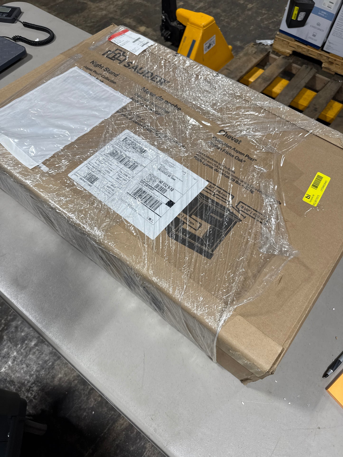 Aspen Post Prime Oak 1-Drawer Nightstand