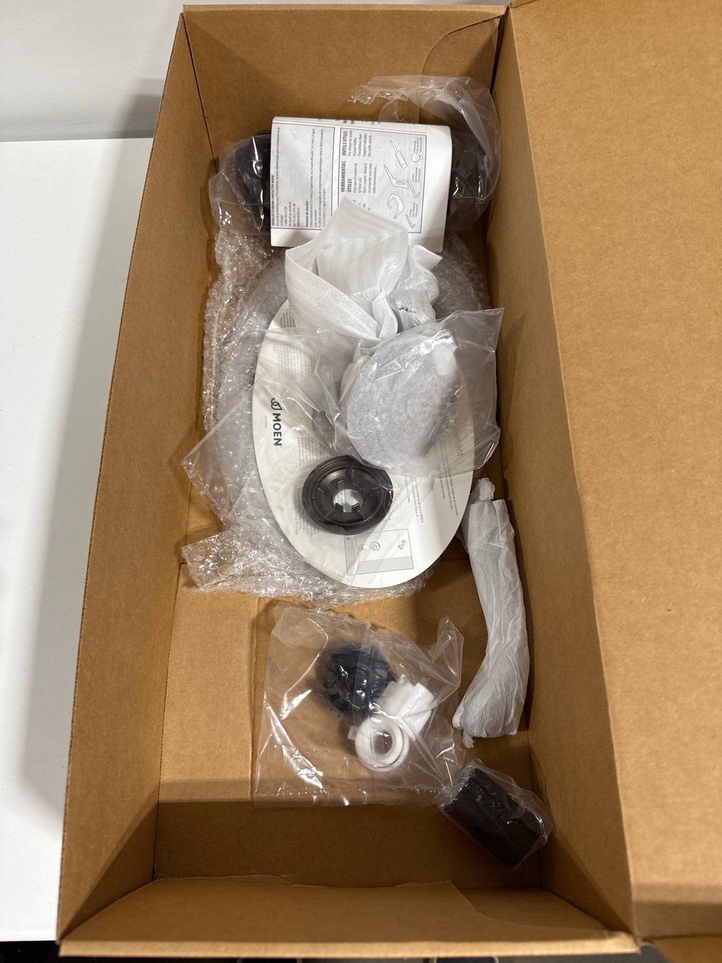 Moen T2137EPORB Eva Posi-Temp Eco-Performance Tub and Shower Trim Kit, Valve Required, Oil Rubbed Bronze