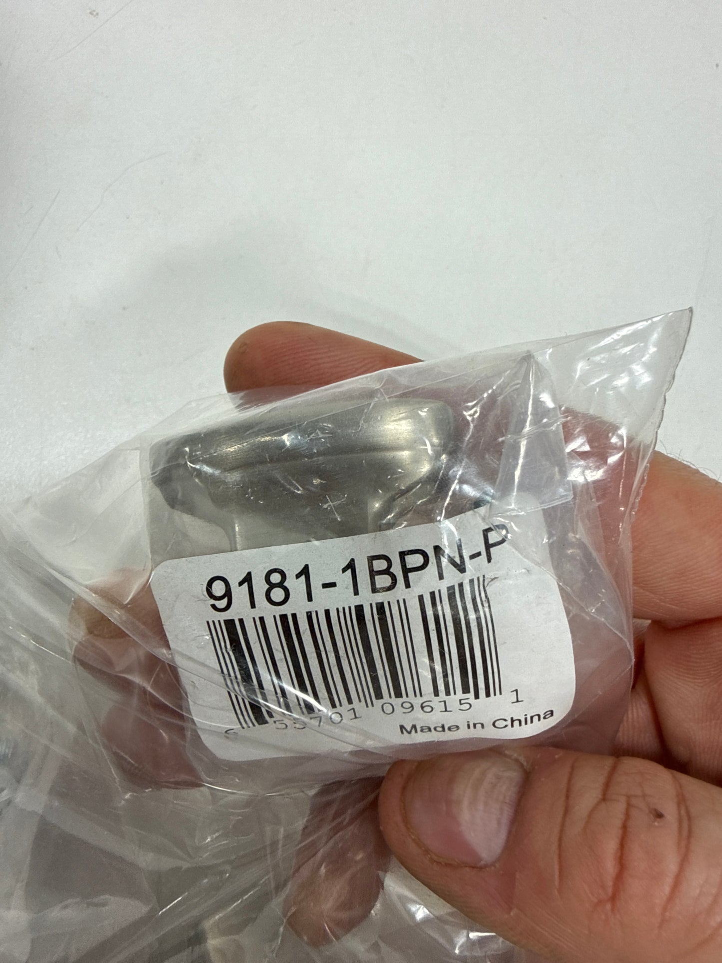 17 x Berenson 9181 Transitional Advantage One 1-7/16 Inch Rectangular Cabinet Knob / Drawer Knob Brushed Nickel