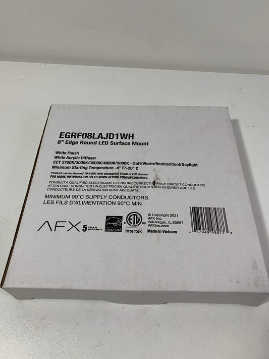 AFX Edge 7.88 in. LED Flush Mount