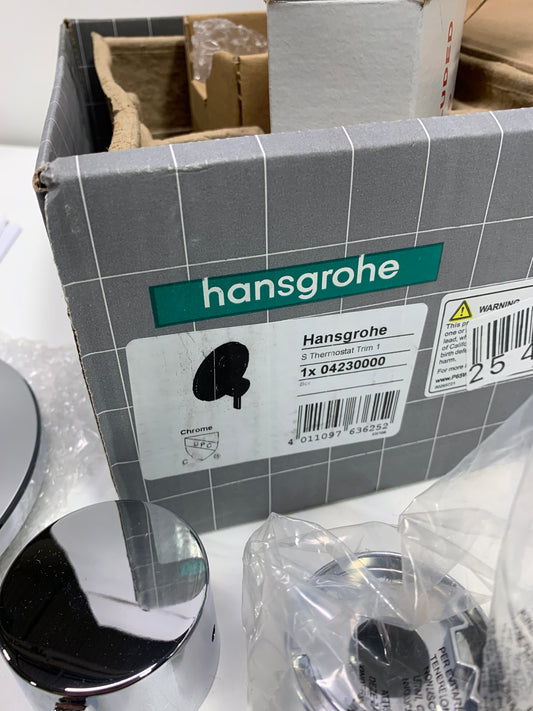 Hansgrohe HSO-S-T01 S Multi Function Shower Head with Thermostatic Trim - Includes Rough-in