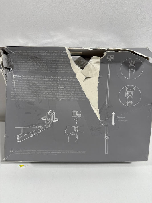 GoPro Extension Pole with Bluetooth Shutter Remote for HERO12/11 Black Camera