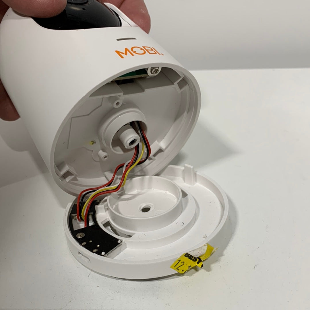 For Parts MOBI - Cam Pro HD 2 Pack Wi-Fi Pan & Tilt Video Baby Monitor with 2-way Audio, Powerful Color Night Vision, & Mounting Ability - White