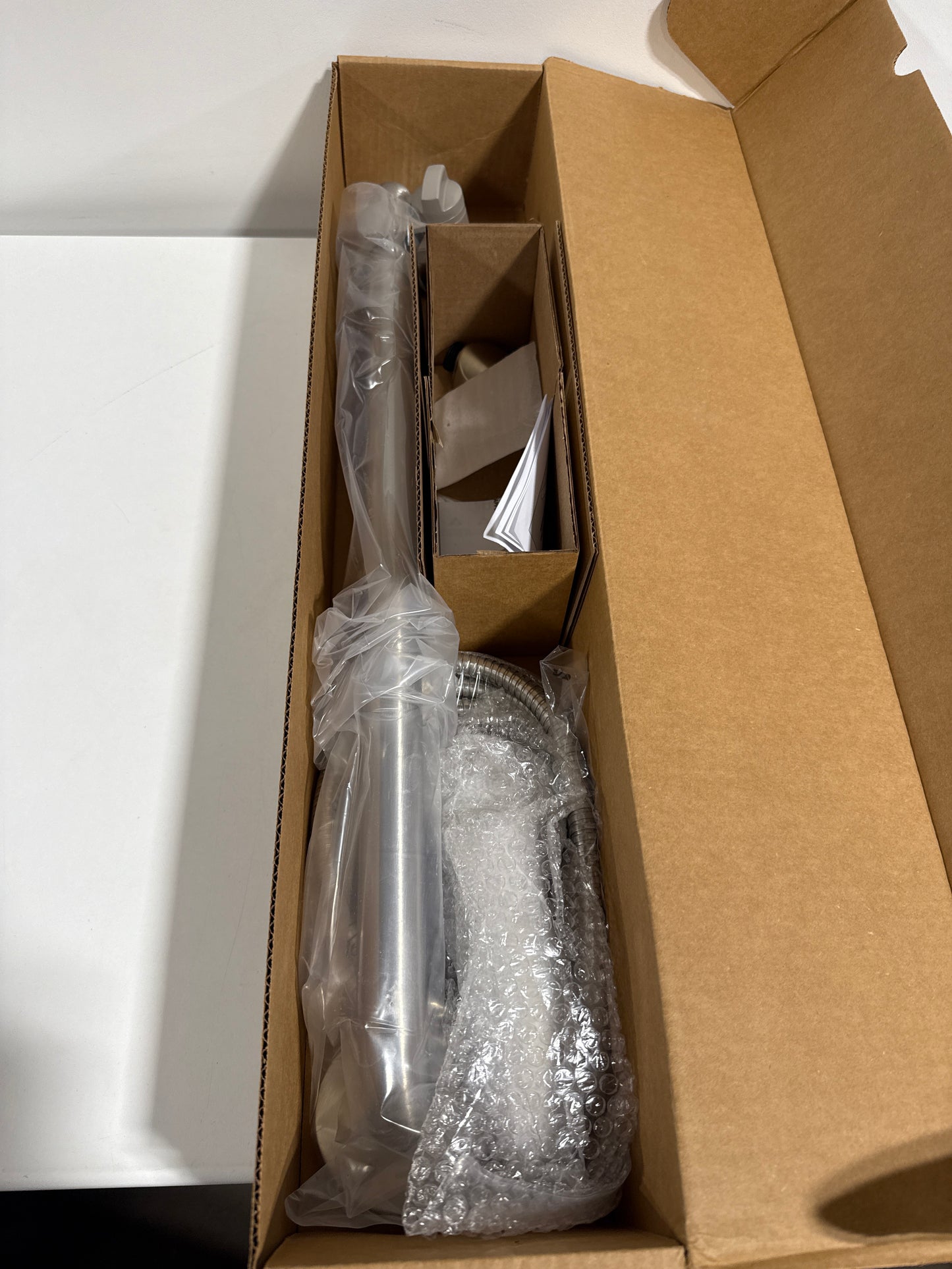 Moen Capstone 24" 1.5 GPM Multi-Function Handheld Handshower with Slidebar in Brushed Nickel, 40124BN