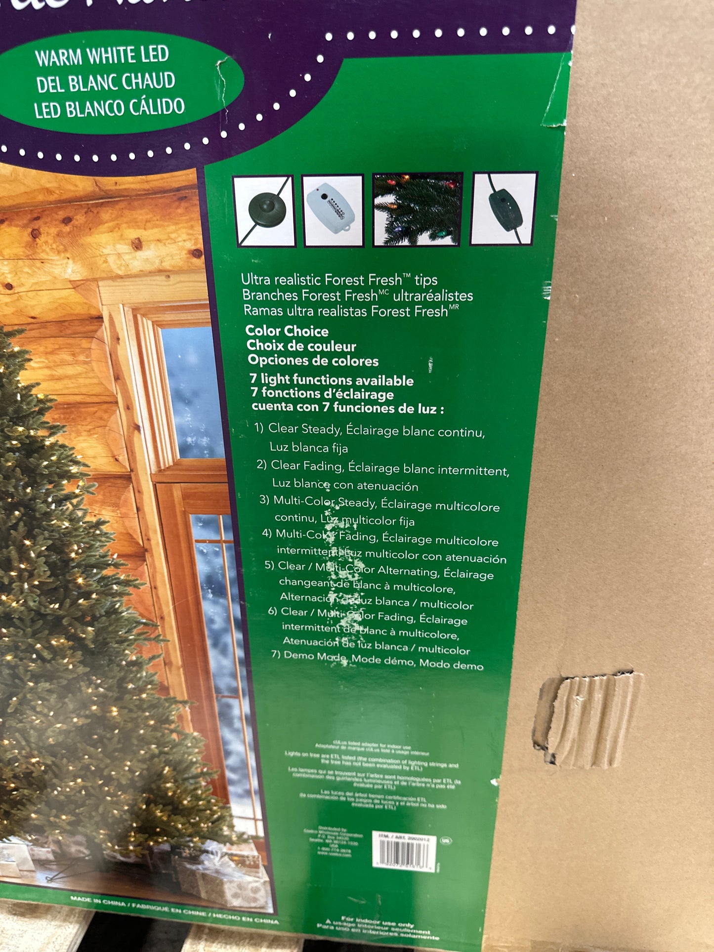 Kirkland 9’ Pre-lit LED Artificial Christmas Tree - *Christmas & Seasonal