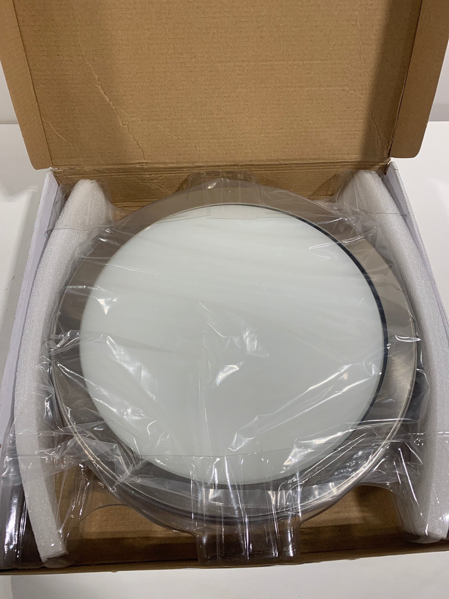 Kichler Lighting Zeo 13 Inch 1 Light LED Flush Mount Zeo - 44248NILED30 - Modern Contemporary