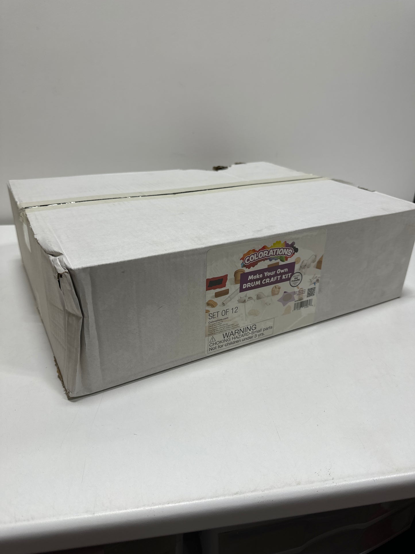 Colorations Easy to Make Drum Kit Kit for 12 by Colorations