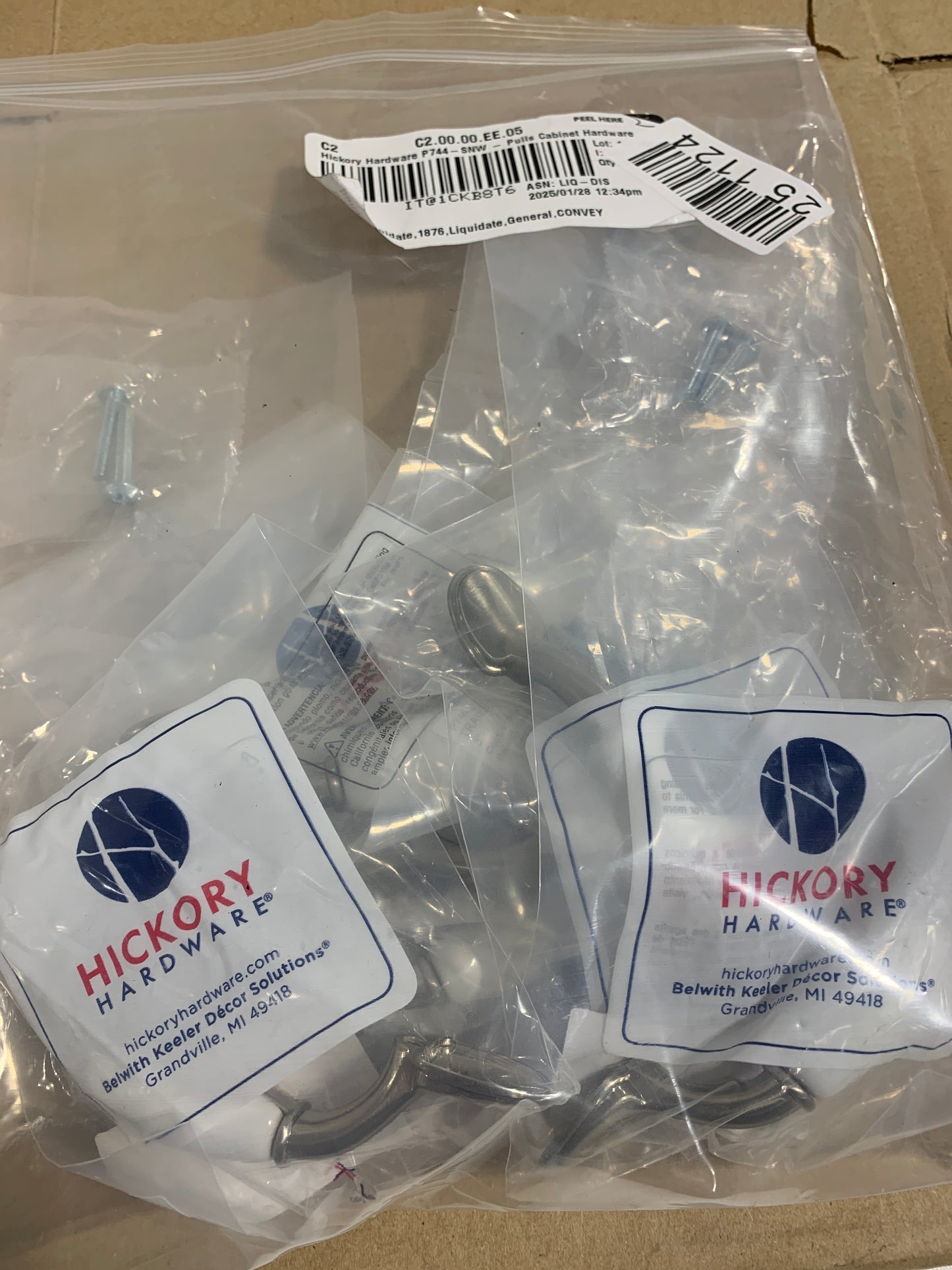 9 Hickory Hardware Tranquility 3 Inch Center to Center Handle Cabinet Pull