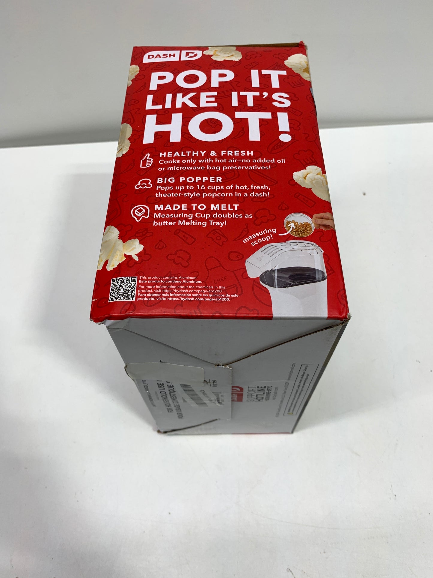 Dash Fresh Popcorn Maker - White