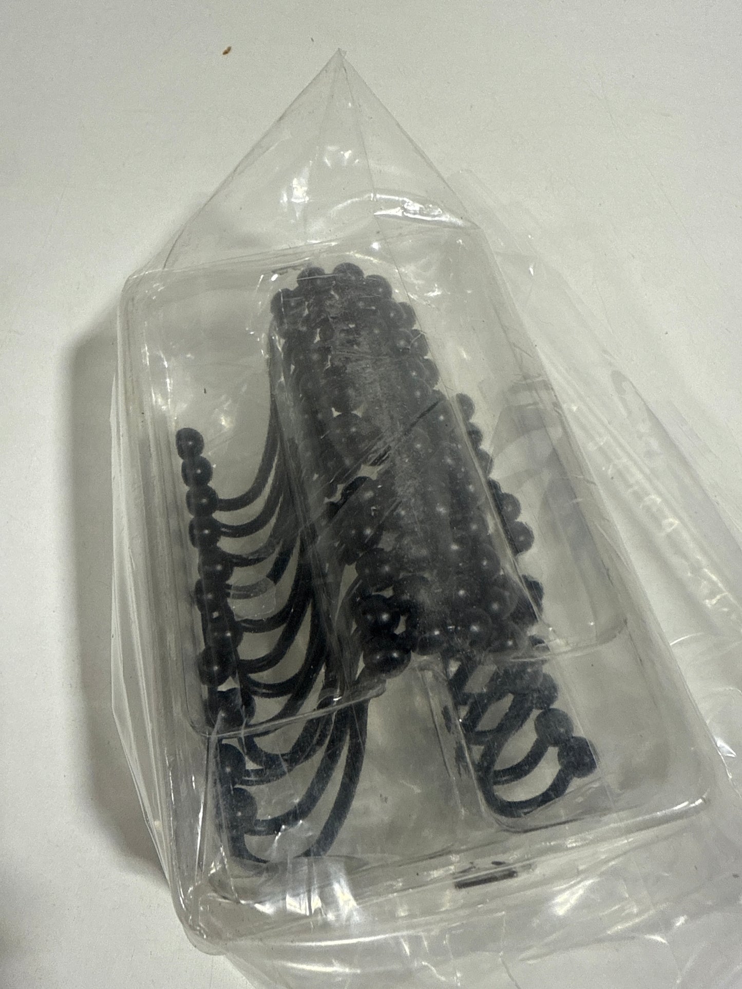 Moen Matte Black Shower Curtain Rings Pack of 12 SR2201BL - *Plumbing