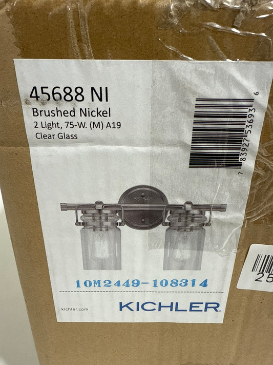 Kichler Lighting Brinley 15 Inch 2 Light Bath Vanity Light Brinley - 45688NI - Transitional