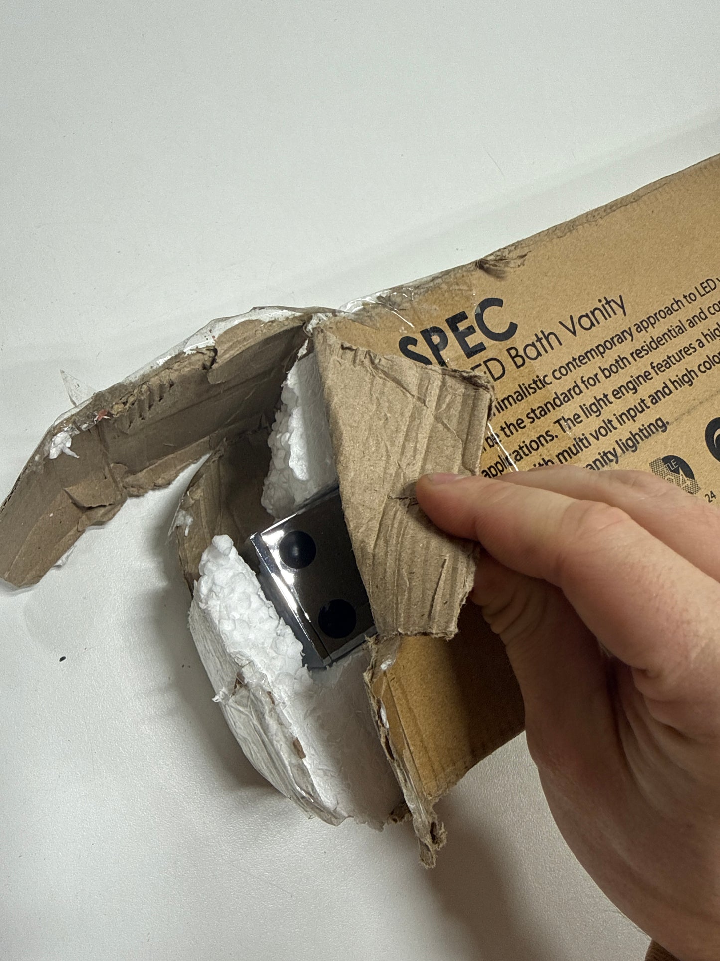 Maxim 52008PC Spec Collection 48 Inch Dimmable LED Bathroom Vanity Light I 3000K I Polished Chrome - *Lighting &