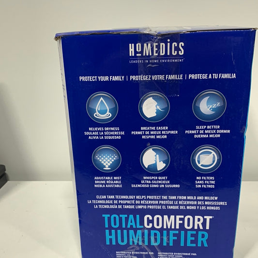 See Desc HoMedics, TotalComfort Ultrasonic Cool Mist Humidifier | Essential Oil Diffuser