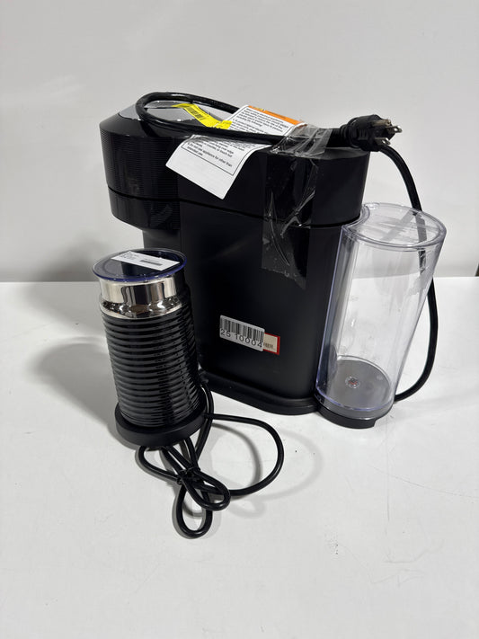 Nespresso Vertuo Next Premium Coffee and Espresso Machine by Breville with Aeroccino Milk Frother, Classic Black Classic Black