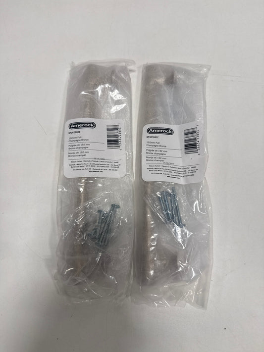 2 x Winsome 7-9/16 in. (192mm) Traditional Champagne Bronze Bar Cabinet Pull