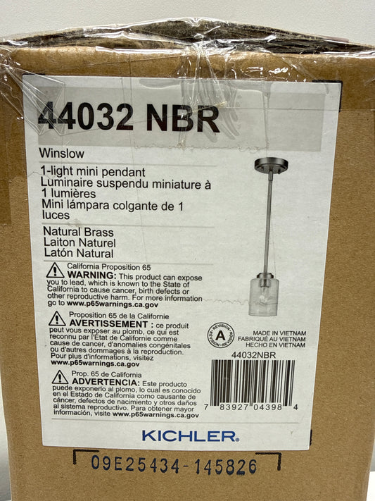 Kichler Lighting Winslow 4 Inch Mini Pendant Winslow - 44032NBR - Transitional
