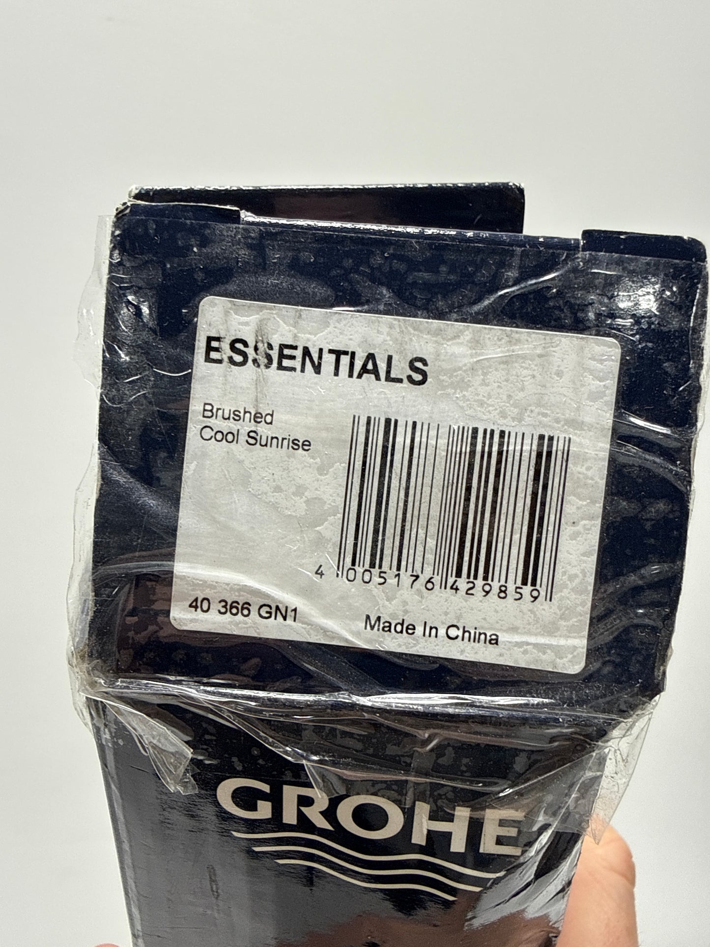 Grohe Essentials 24 in. Towel Bar in Brushed Cool Sunrise