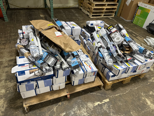Pallet - 70 Insignia TV Feet + 35 TV Wiring Accessories