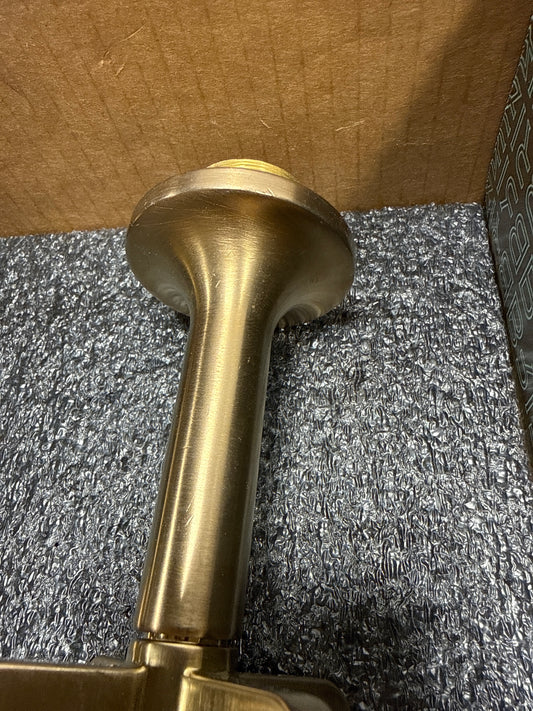 Scratch Brizo HX5875 Wall Mount Lavatory Cross Handles Only Luxe Gold