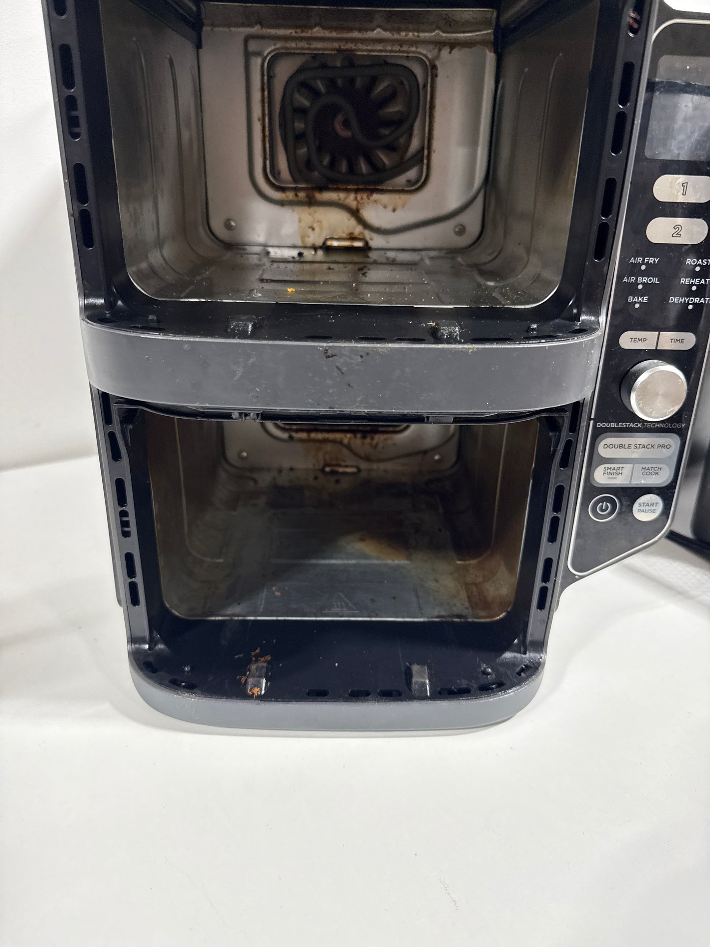 Used Ninja DoubleStack Xl 10-Qt. 6-in-1 2-Basket Air Fryer, SL401