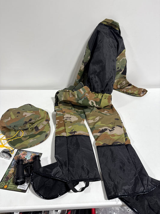Special Ops Costume Kids M 7-8 Adventure Factory